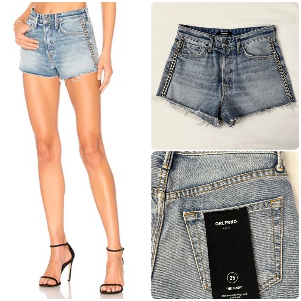 GRLFRND Jean Shorts